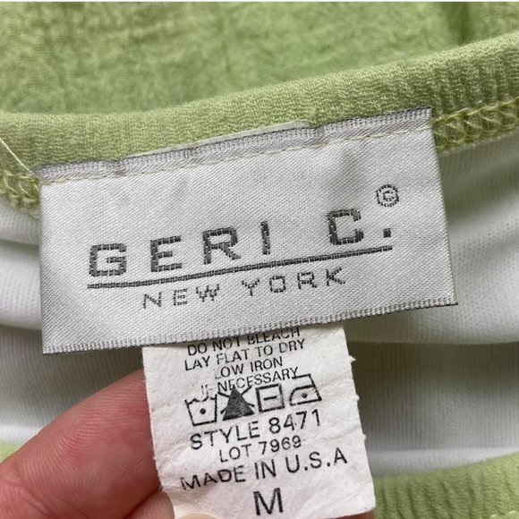 ❌SOLD❌ 90's Vintage Geri C New York tiered midi fairy skirt size medium - Picture 8 of 8